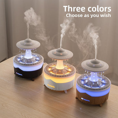Cloud Raindrop Humidifier with Aromatherapy Function